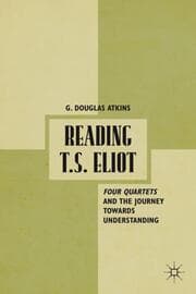 Cover von Reading T.S. Eliot