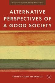 Cover von Alternative Perspectives of a Good Society
