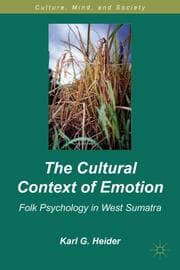 Cover von The Cultural Context of Emotion