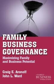 Cover von Family Business Governance