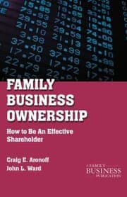 Cover von Family Business Ownership