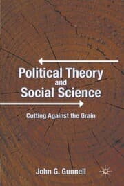 Cover von Political Theory and Social Science