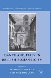 Cover von Dante and Italy in British Romanticism