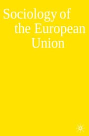 Cover von Sociology of the European Union