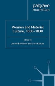 Cover von Women and Material Culture, 1660-1830