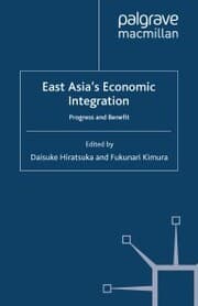 Cover von East Asia's Economic Integration