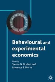 Cover von Behavioural and Experimental Economics
