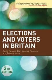 Cover von Elections and Voters in Britain