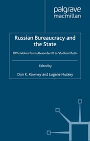 Cover von Russian Bureaucracy and the State