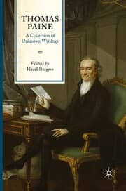 Cover von Thomas Paine: A Collection of Unknown Writings
