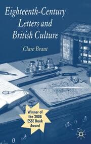 Cover von Eighteenth-Century Letters and British Culture