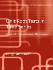Cover von Unit Root Tests in Time Series Volume 2