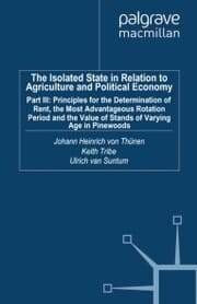 Cover von The Isolated State in Relation to Agriculture and Political Economy