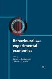 Cover von Behavioural and Experimental Economics