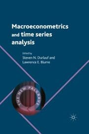 Cover von Macroeconometrics and Time Series Analysis