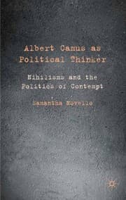 Cover von Albert Camus as Political Thinker