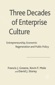 Cover von Three Decades of Enterprise Culture?