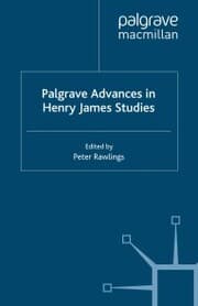 Cover von Palgrave Advances in Henry James Studies