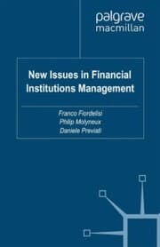Cover von New Issues in Financial Institutions Management