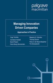Cover von Managing Innovation Driven Companies