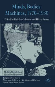 Cover von Minds, Bodies, Machines, 1770-1930