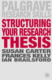 Cover von Structuring Your Research Thesis