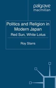 Cover von Politics and Religion in Modern Japan