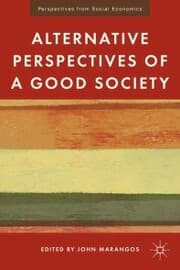 Cover von Alternative Perspectives of a Good Society