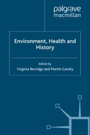 Cover von Environment, Health and History