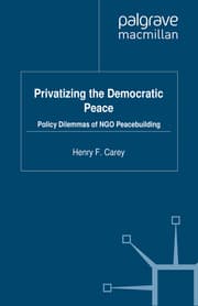 Cover von Privatizing the Democratic Peace