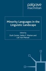 Cover von Minority Languages in the Linguistic Landscape