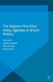 Cover von Policy Agendas in British Politics
