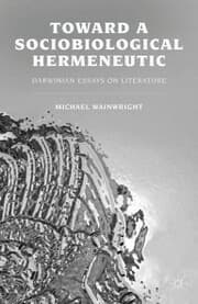 Cover von Toward a Sociobiological Hermeneutic