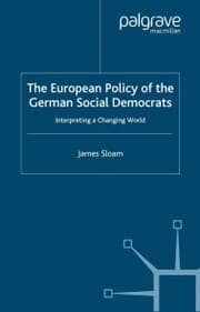 Cover von The European Policy of the German Social Democrats