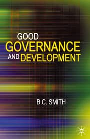 Cover von Good Governance and Development