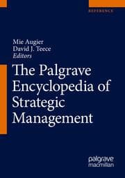 Cover von The Palgrave Encyclopedia of Strategic Management