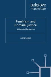 Cover von Feminism and Criminal Justice