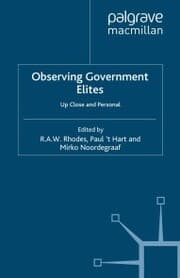 Cover von Observing Government Elites