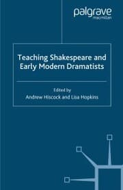 Cover von Teaching Shakespeare and Early Modern Dramatists