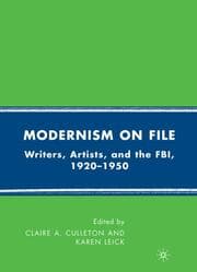 Cover von Modernism on File