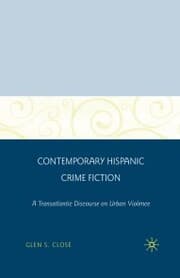 Cover von Contemporary Hispanic Crime Fiction