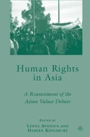 Cover von Human Rights in Asia