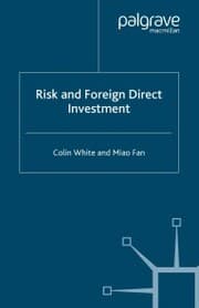 Cover von Risk and Foreign Direct Investment