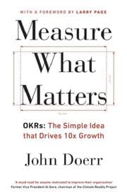 Cover von Measure What Matters