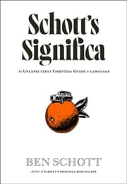 Cover von Schott's Significa