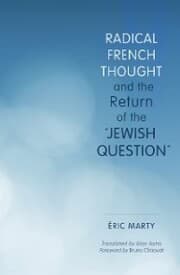 Cover von Radical French Thought and the Return of the 'Jewish Question'