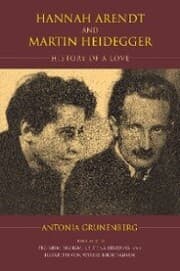 Cover von Hannah Arendt and Martin Heidegger