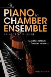 Cover von The Piano in Chamber Ensemble, Third Edition