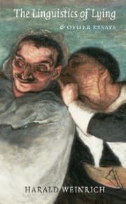 Cover von The Linguistics of Lying And Other Essays