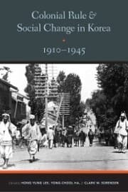 Cover von Colonial Rule and Social Change in Korea, 1910-1945